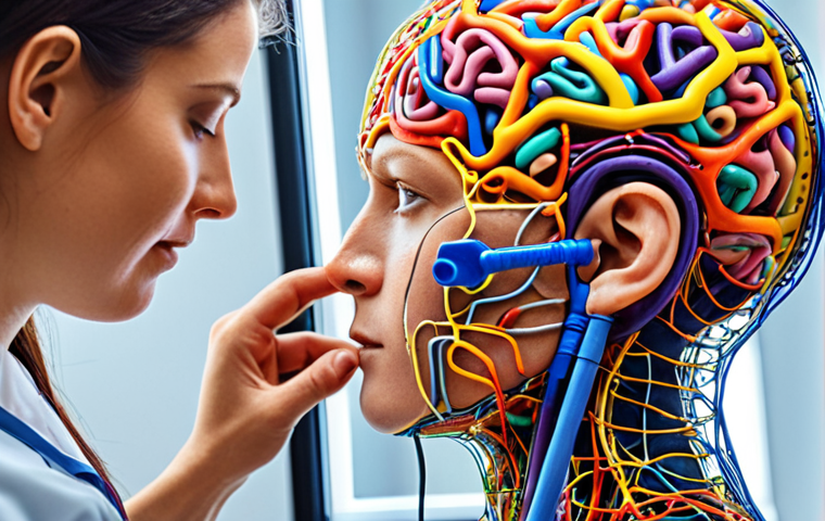 **Brain Plasticity Rehabilitation:** "A vibrant, colorful neural network rewiring itself after a stroke. Include occupational therapy tools like blocks and a mirror. Focus on hope and recovery."