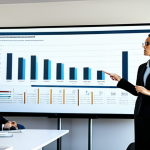 Data Visualization**

A female psychologist, professional attire, fully clothed, giving a presentation on anxiety research. She is pointing to a clear and concise bar graph displaying data trends. Modern conference room setting with diverse audience. Perfect anatomy, natural proportions, appropriate content, safe for work, high quality, professional photography.

**